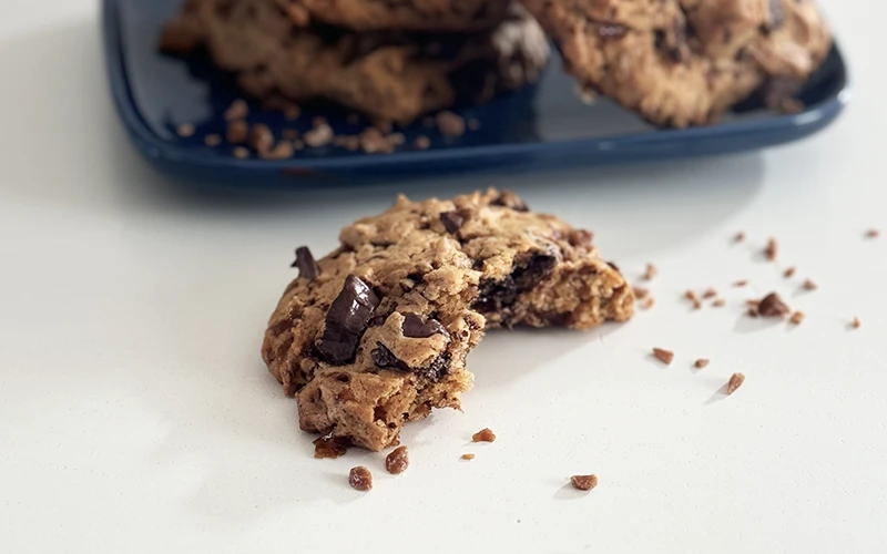 cookies express au chocolat et caramel