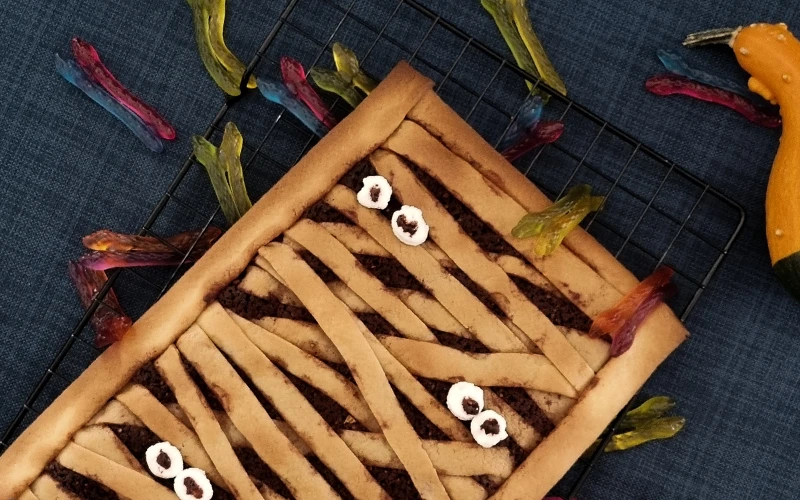 Gouter d'halloween au chocolat