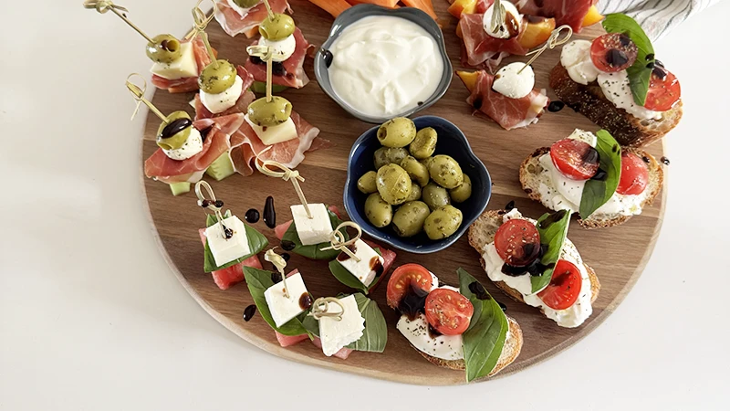 recette de 4 finger food d'été