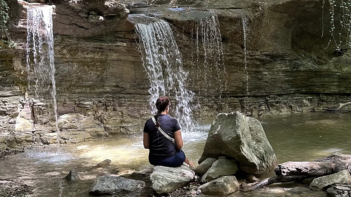 Sentier de la cascade de la Mèbre