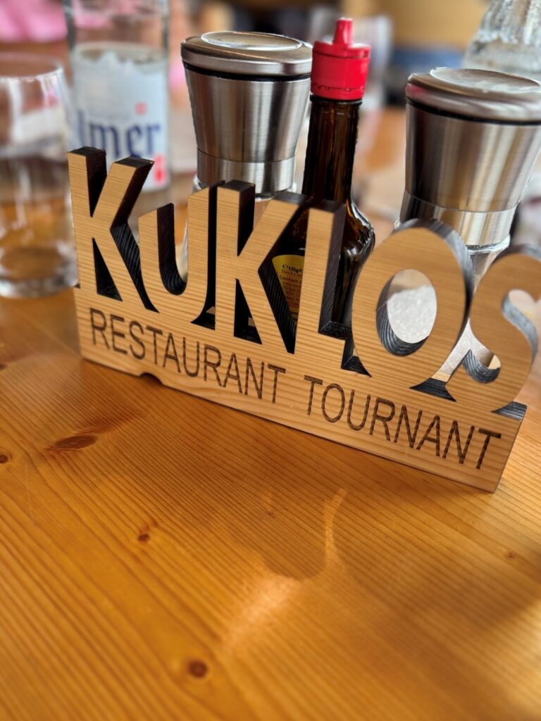 Restaurant tournant Le Kuklos à La Berneuse