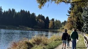 Tour du lac de la Moubra à Crans-Montana