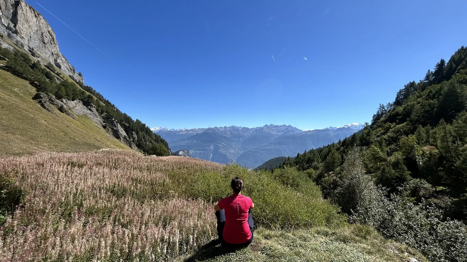 Sentier Jorasse – Saille à Ovronnaz